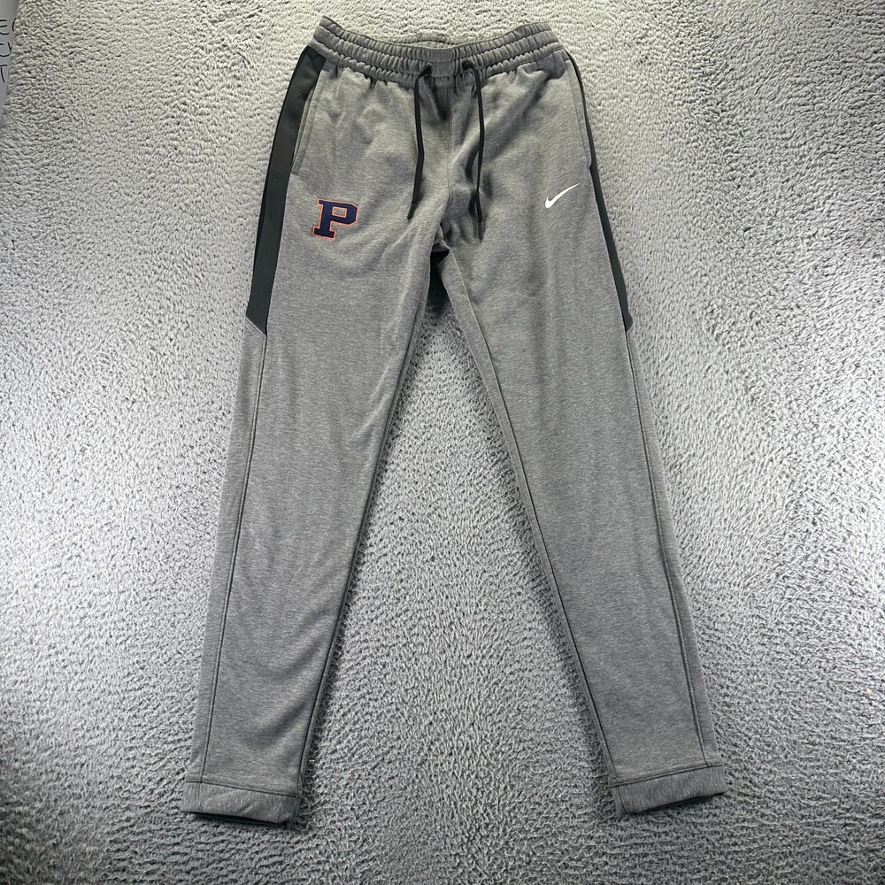 Nike Therma-Fit Pant Men S Gray Polyester Sweatpant Pittsburgh Panthers Football